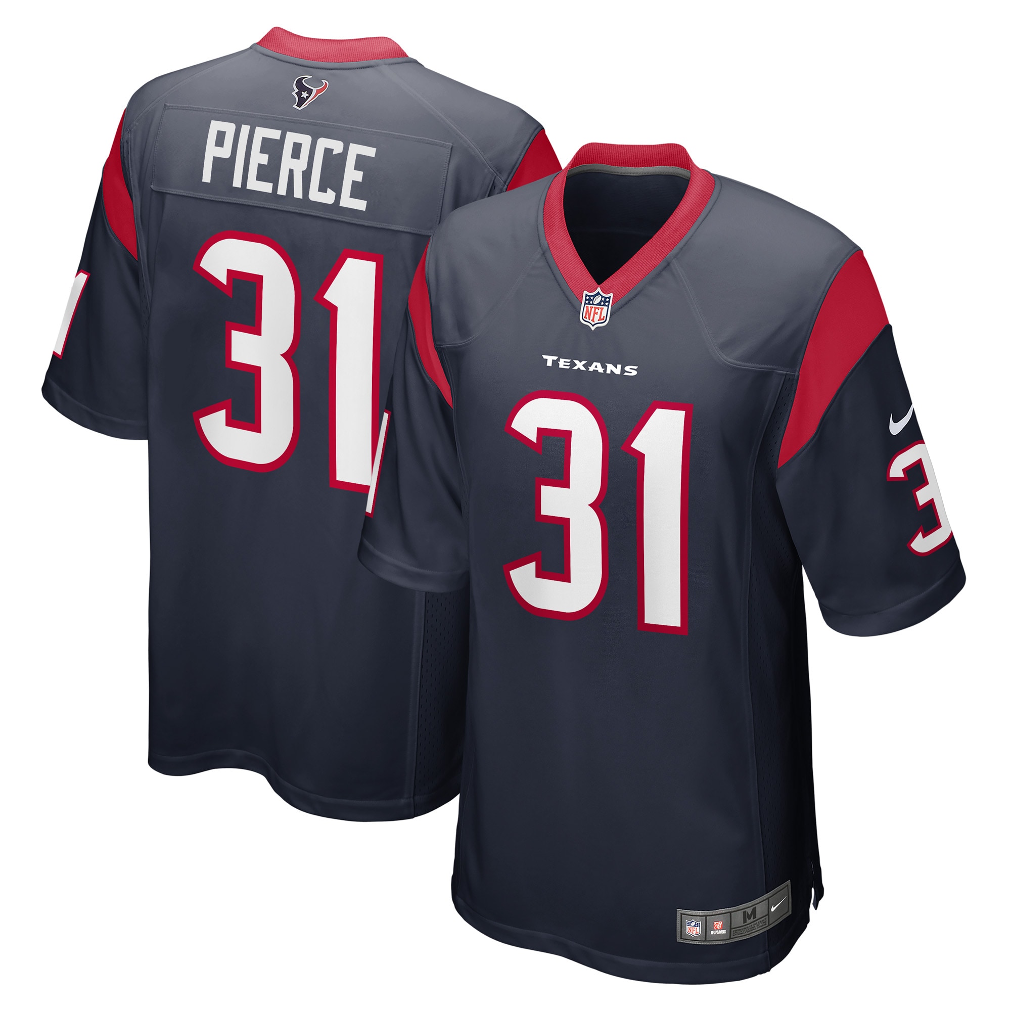 Dameon Pierce Houston Texans Game Player Jersey – Navy