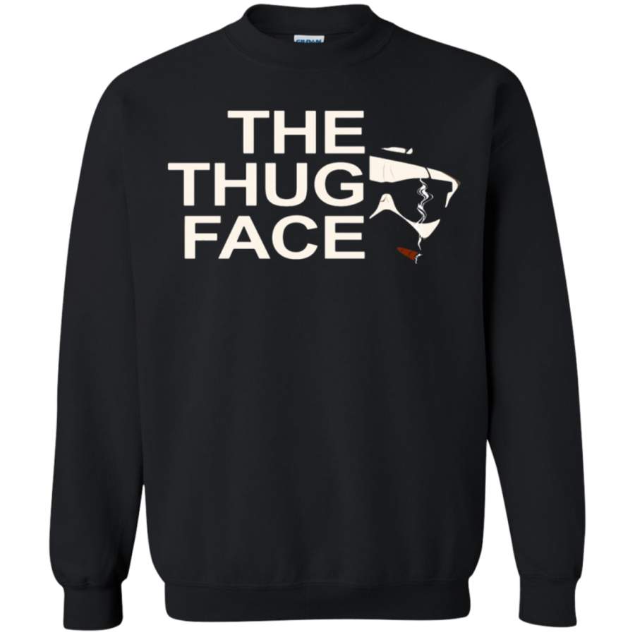 AGR The North The Thug Face Pug Dog Sweatshirt