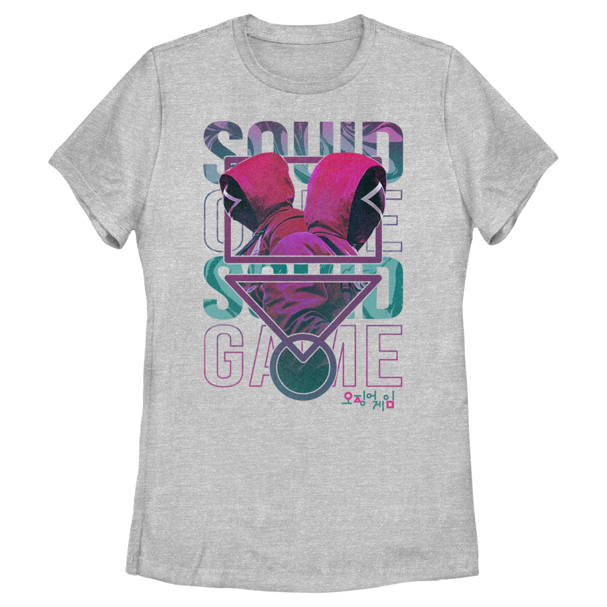 Squid Game Women’S Symbols  T-Shirt