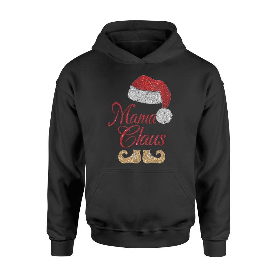 Mama Claus Matching Family Group Christmas T-Shirt – Standard Hoodie