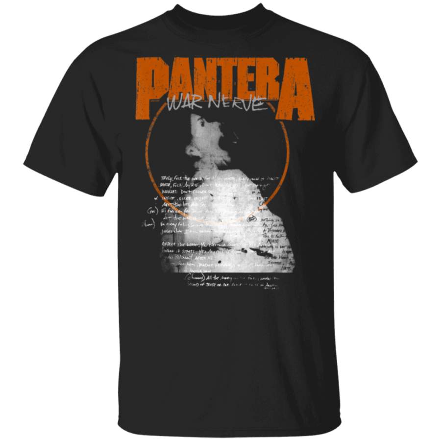 Pantera Official War Nerve TShirt