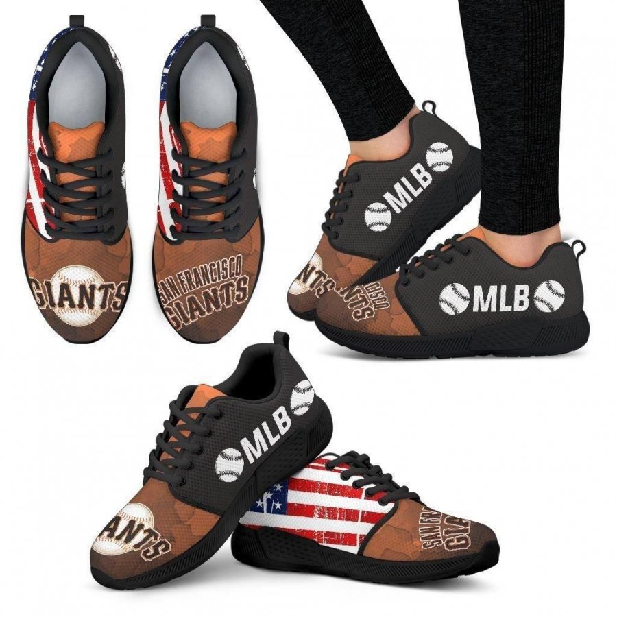 Simple Fashion San Francisco Giants Shoes Athletic Sneakers #436