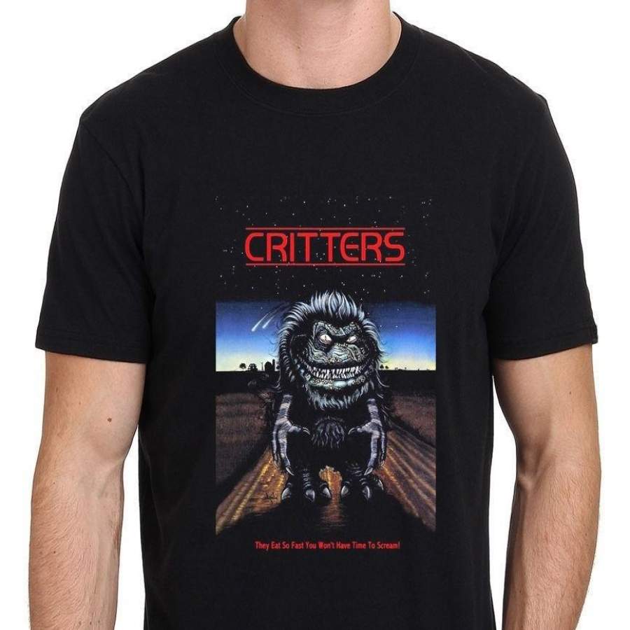 Critters Vintage Horror Tee Cotton Tshirt New Men’s T-shirt