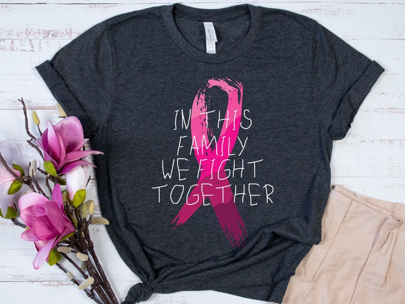 Breast Cancer Awareness Shirt, Warrior Shirt, Cancer Support Shirt For Women, Pink Ribbon Shirt, Cancer Survivor Tshirt, Cancer Support Gift