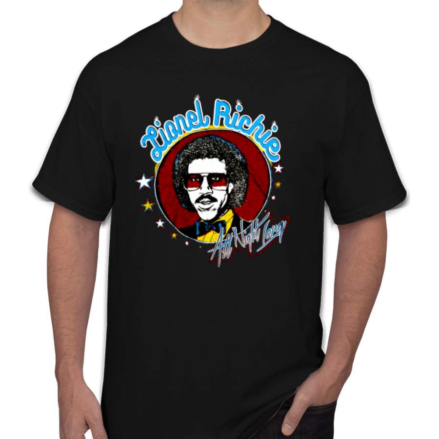 Vintage Lionel Richie All Night Long T-shirt Men’s T-Shirts