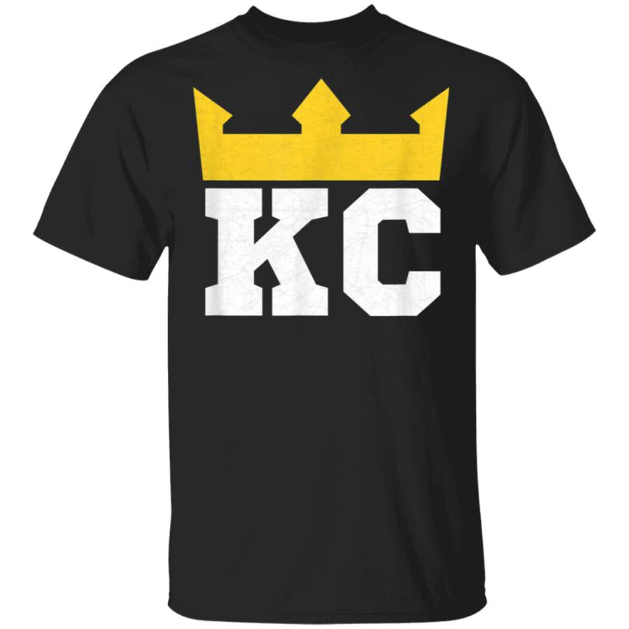 KC Kansas City Crown Unique Royal Blue Vintage 2020 Kc TShirt