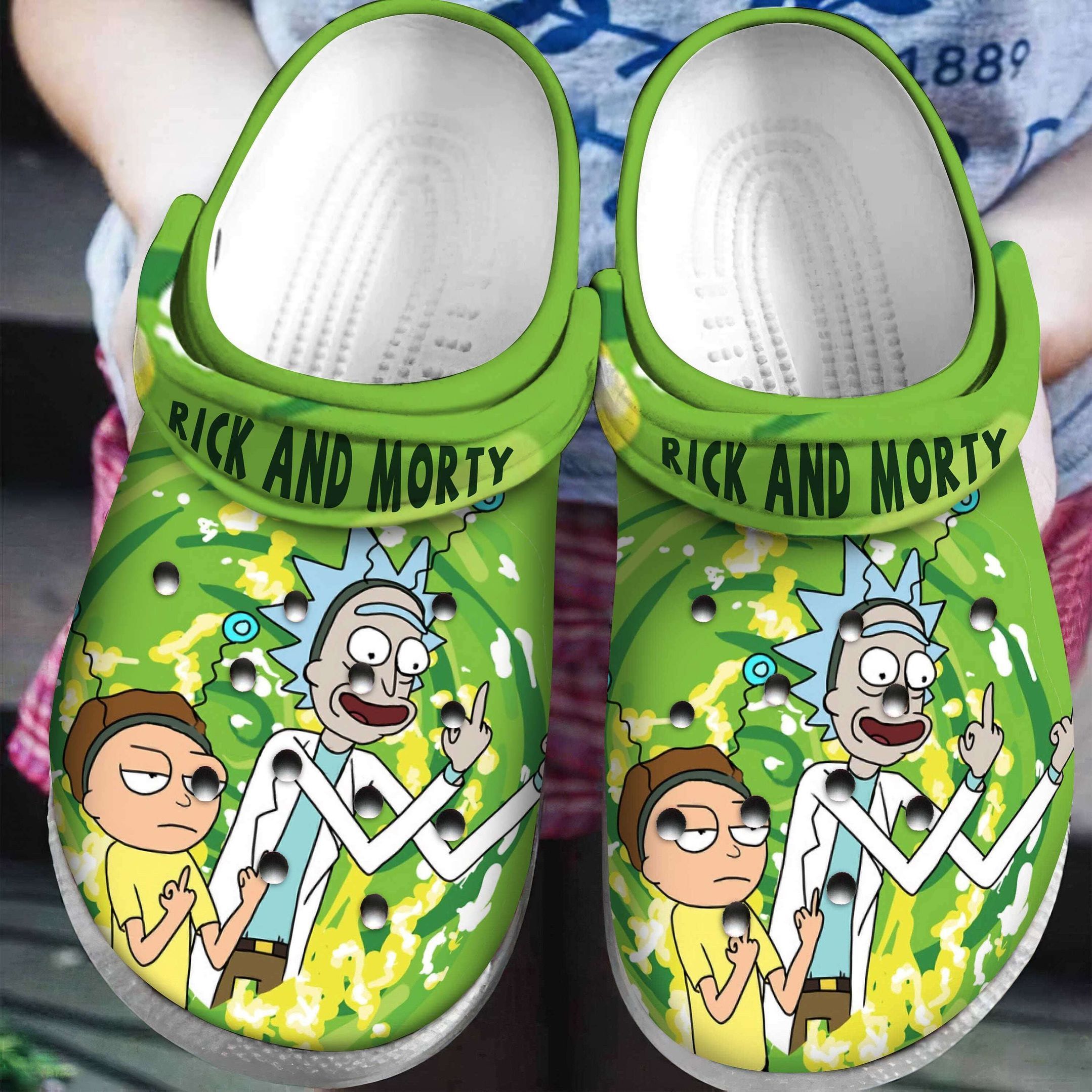 Rick And Morty Cartoon Crocband Crocs Clog Shoes – Fit Fit Apparel