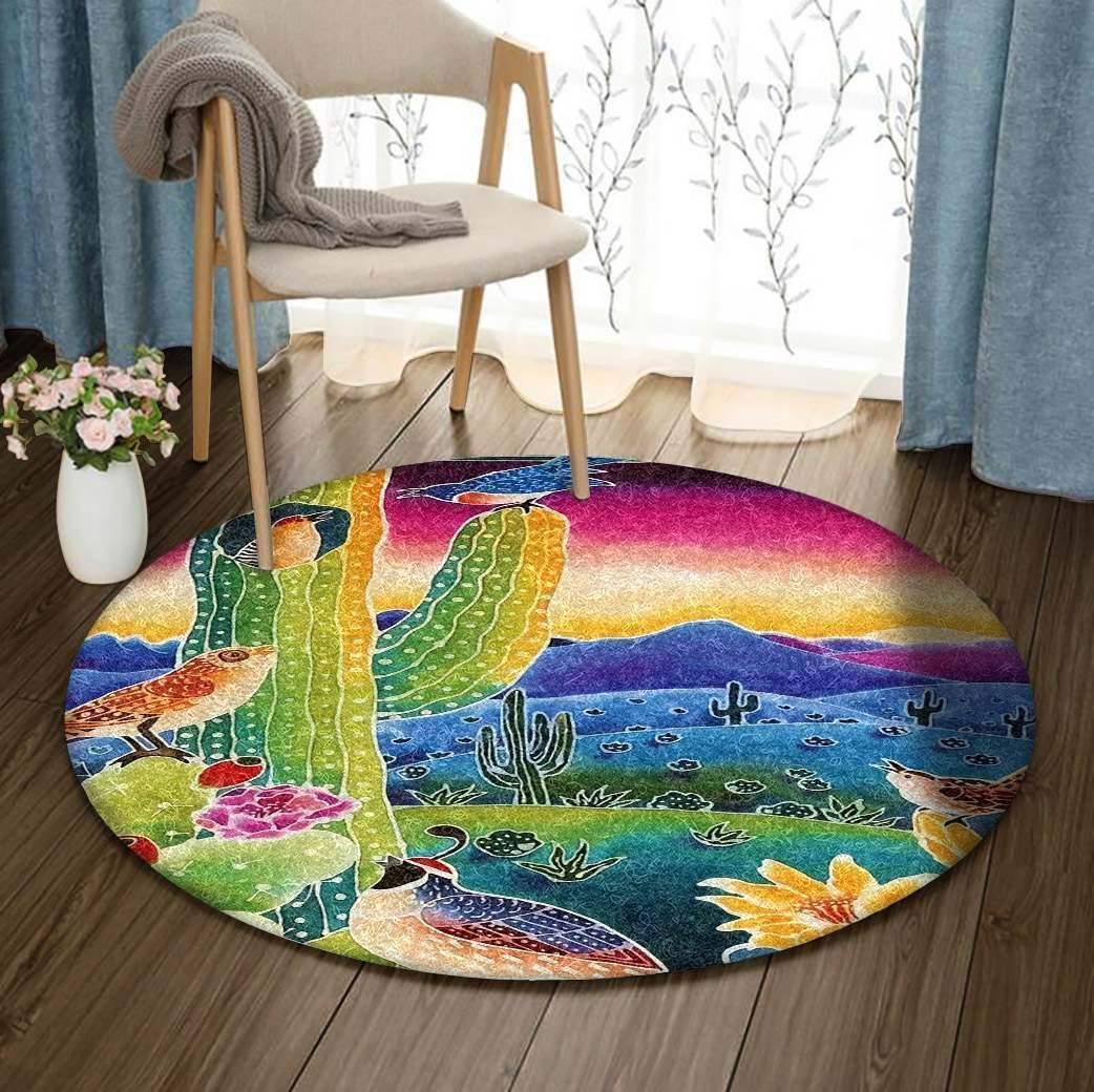 Cactus GE3853 Round Rug  CYSI2907