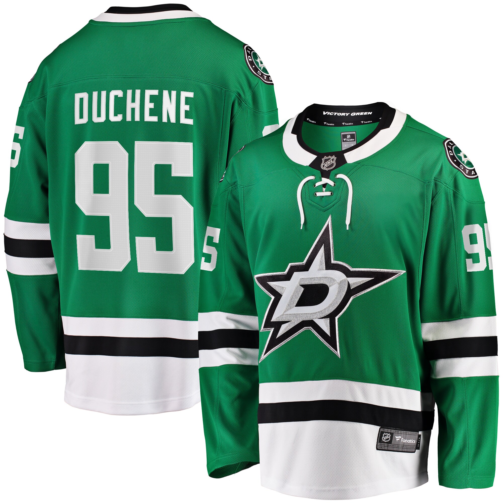 Matt Duchene Dallas Stars Branded Home Breakaway Player Jersey – Kelly Green