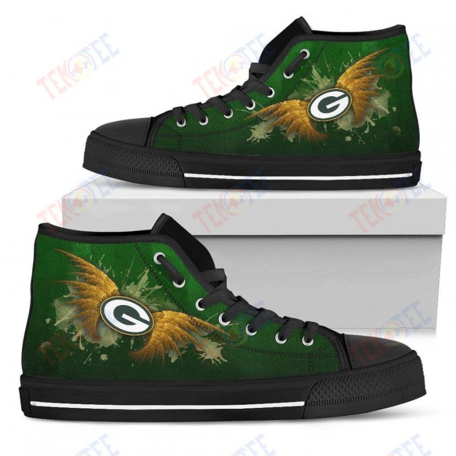 Mens Womens Green Bay Packers High Tops Shoes 3D Printable Mens Sports Shoes TMT978