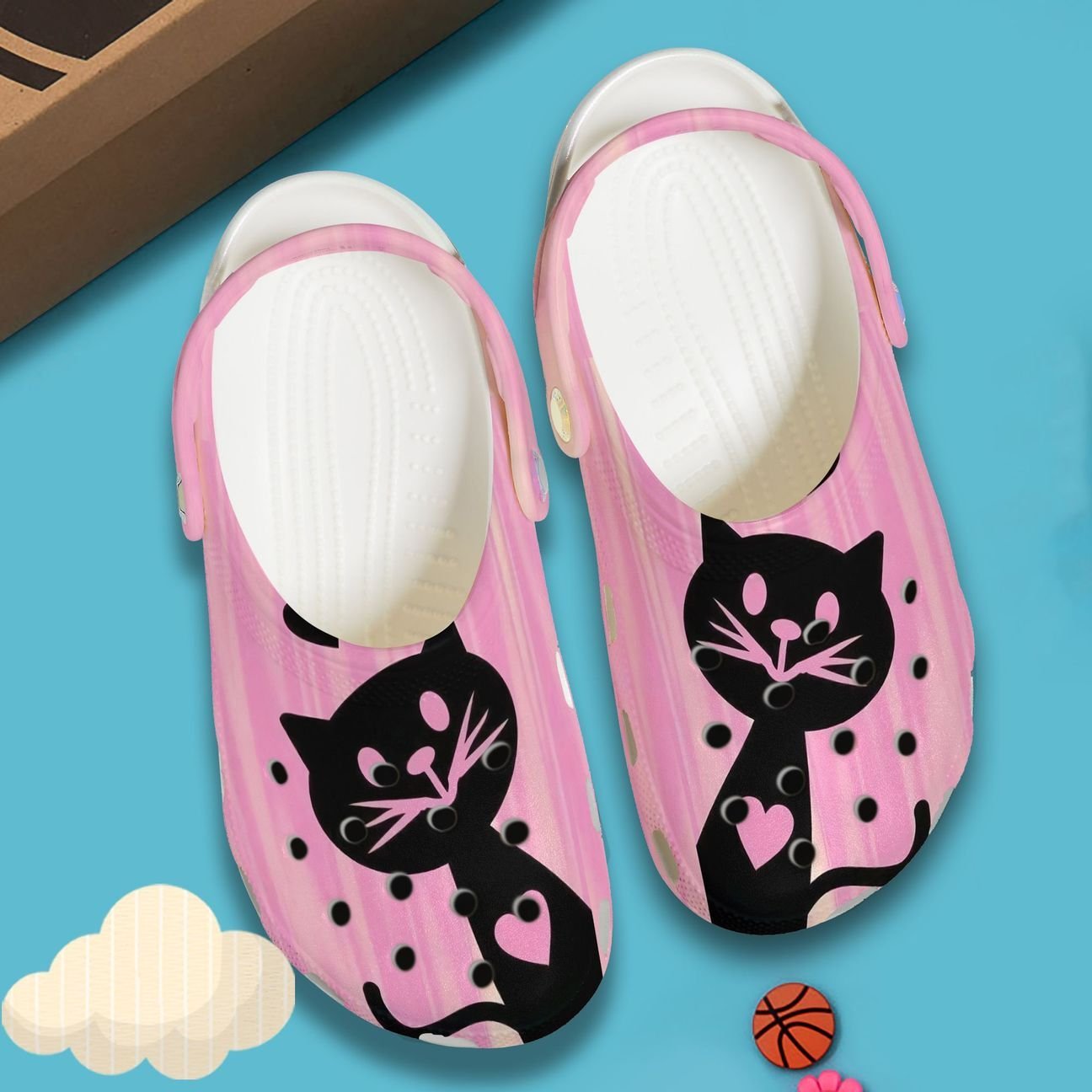 Black Cat Personalized Clog, Custom Name, Text, Color, Number Fashion Style For Women, Men, Kid, Print 3D Black Cats