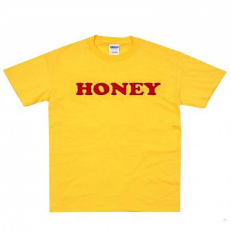 honey yellow t-shirt