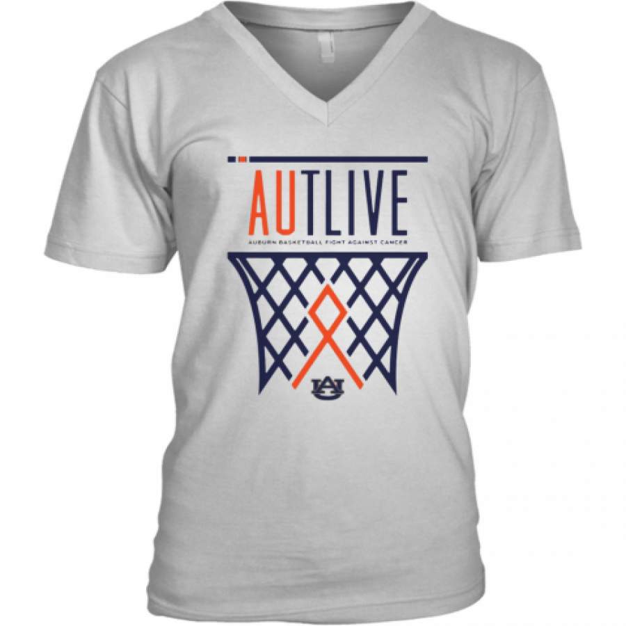 Auburn Tigers 2020 Autlive Basketball V-Neck T-Shirt