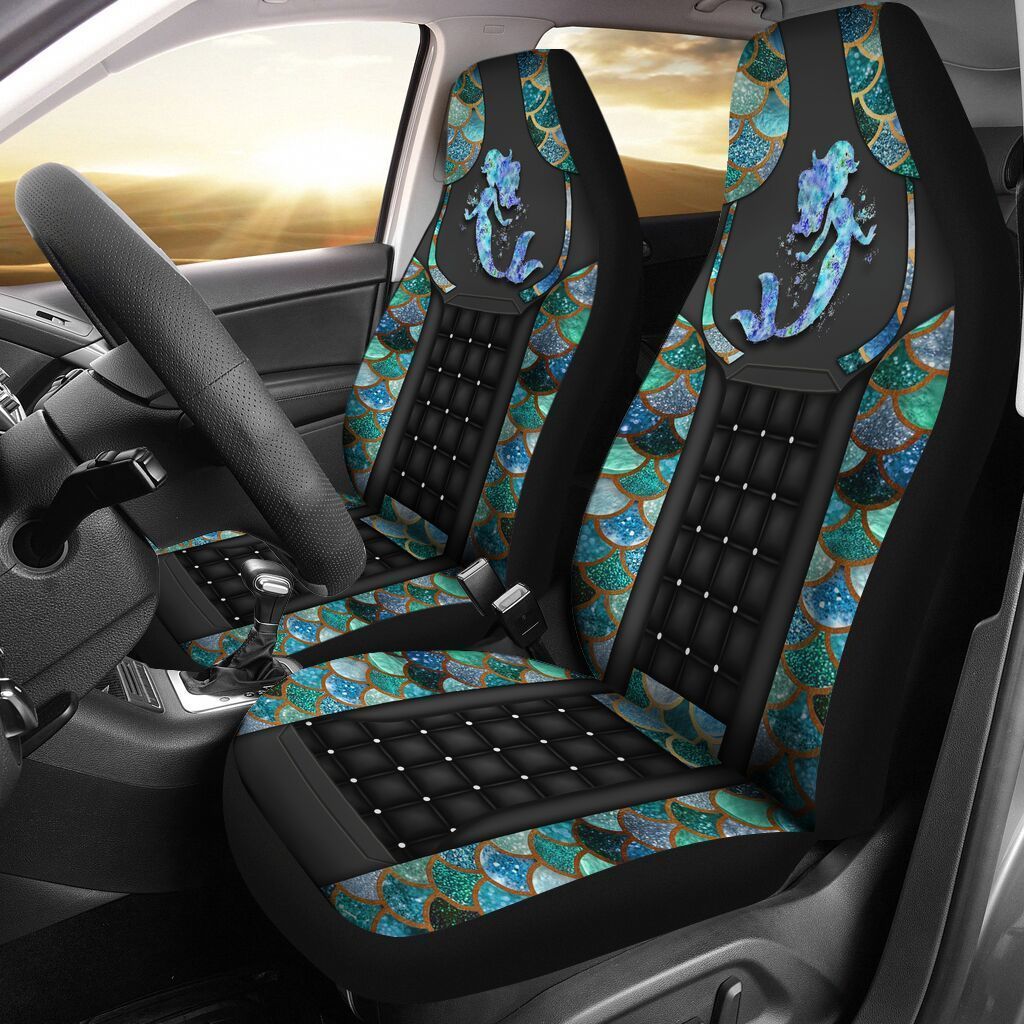 47CNVOCEAN -  Mermaid Car Seat Covers