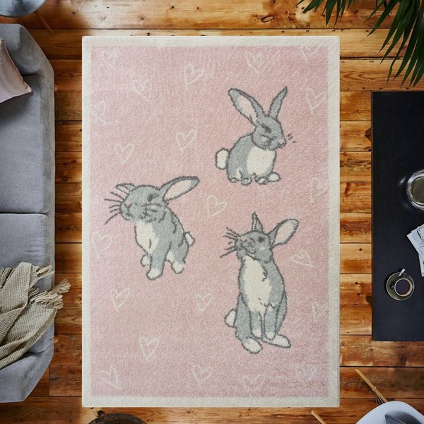 Rabbit 12 Area Rug Living Room Rug Home Decor Floor Decor VH3