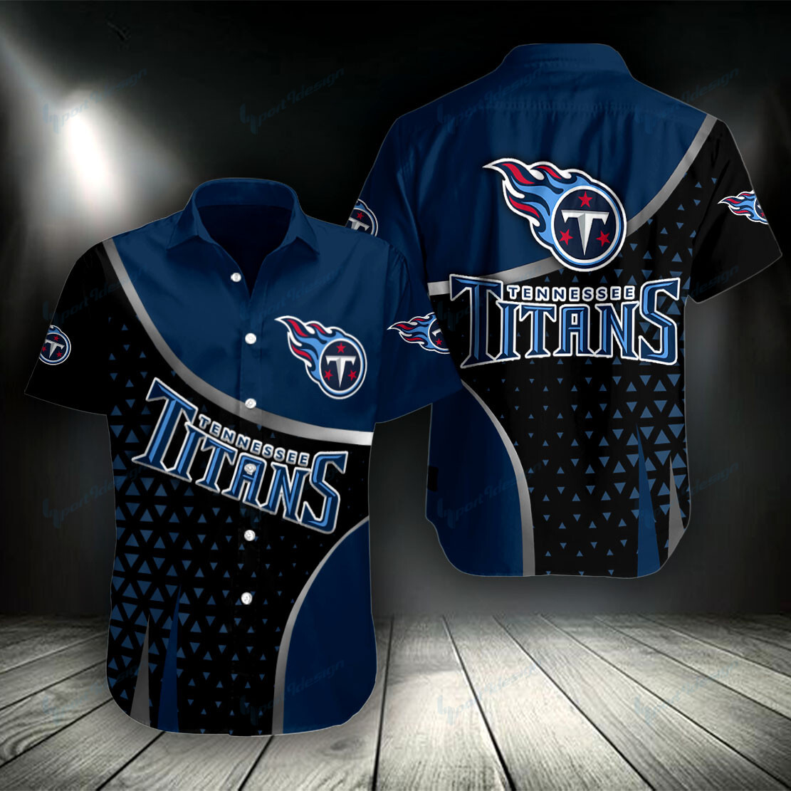 Tennessee Titans Button Shirt Bg900