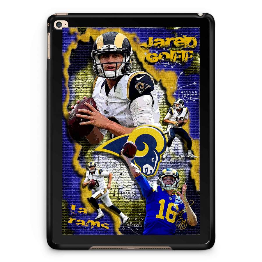 Jared Goff Poster iPad 2 / 3 / 4 / 5 / 6| iPad Air / Air 2 | iPad Mini 1 / 2 / 3 / 4 | iPad Pro Case