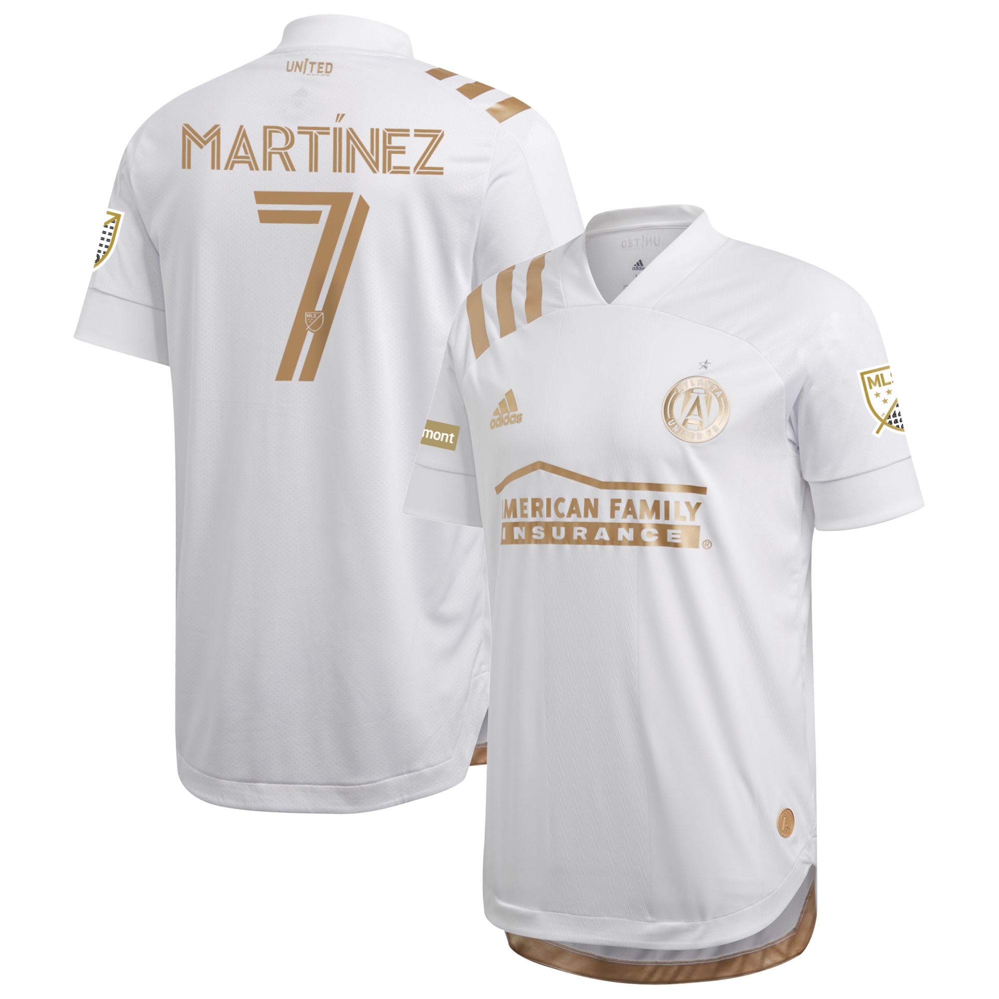 Josef Martínez Atlanta United FC 2020 Kings Authentic Jersey – White