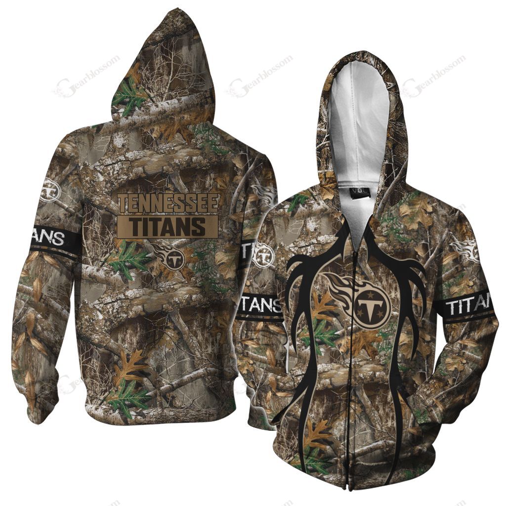 Tennessee Titans Hunting Camo Shirt M6TTT0268