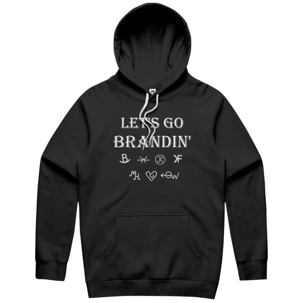 Let’S Go Brandin’ Funny Ranching Farming Cattle Brand Hoodie