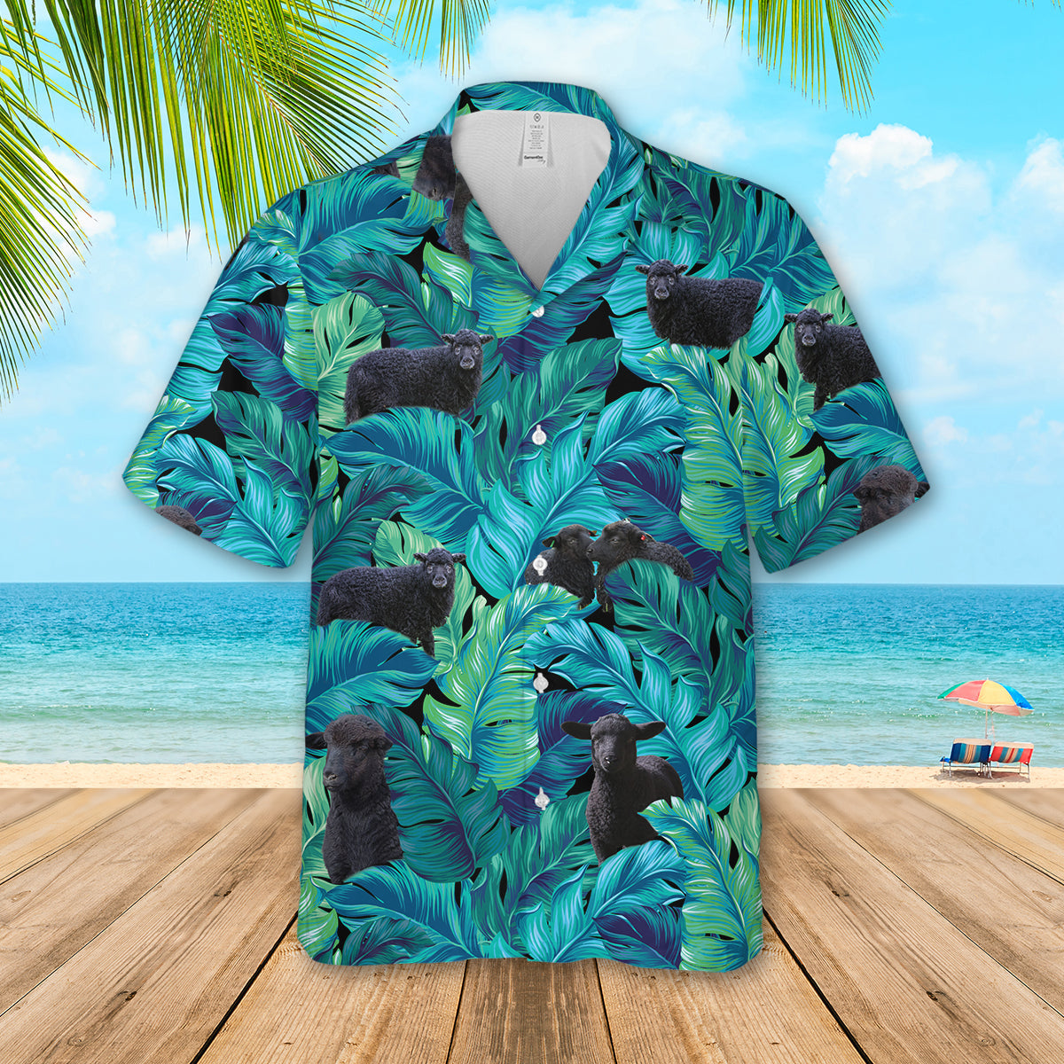 Black Headed Dorper Sheep Beach Cow Hawaii Shirt For Men Women Ha57529