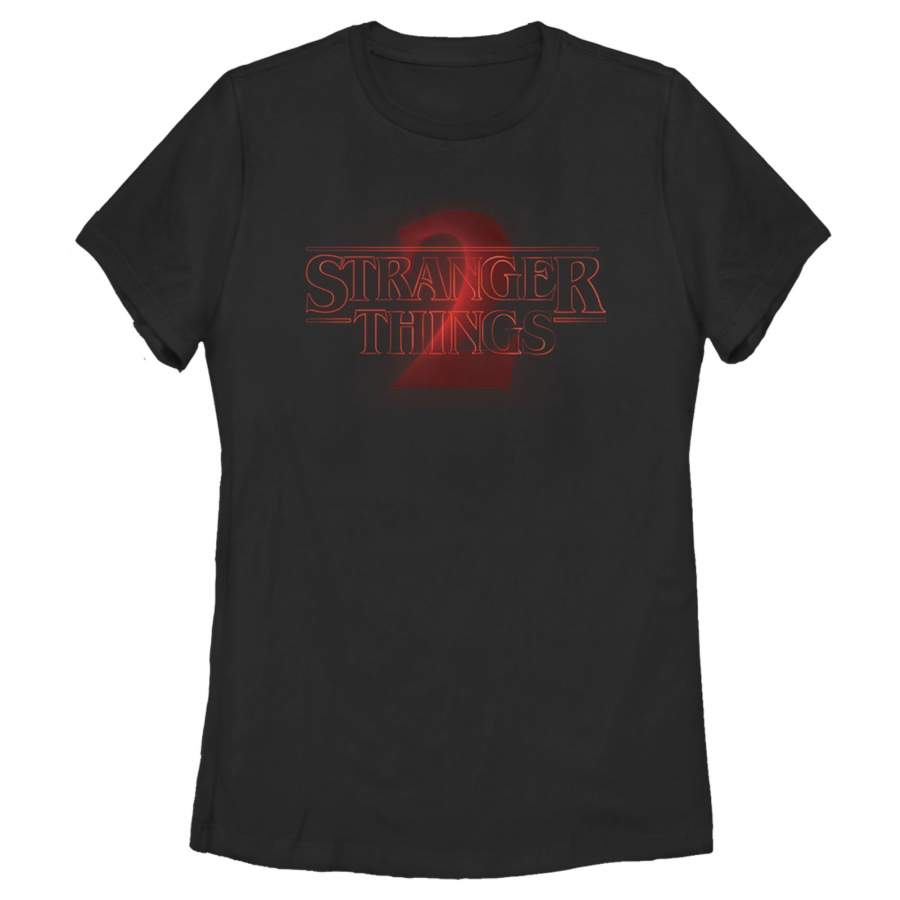 Stranger Things Women’s Misty Logo  T Shirt