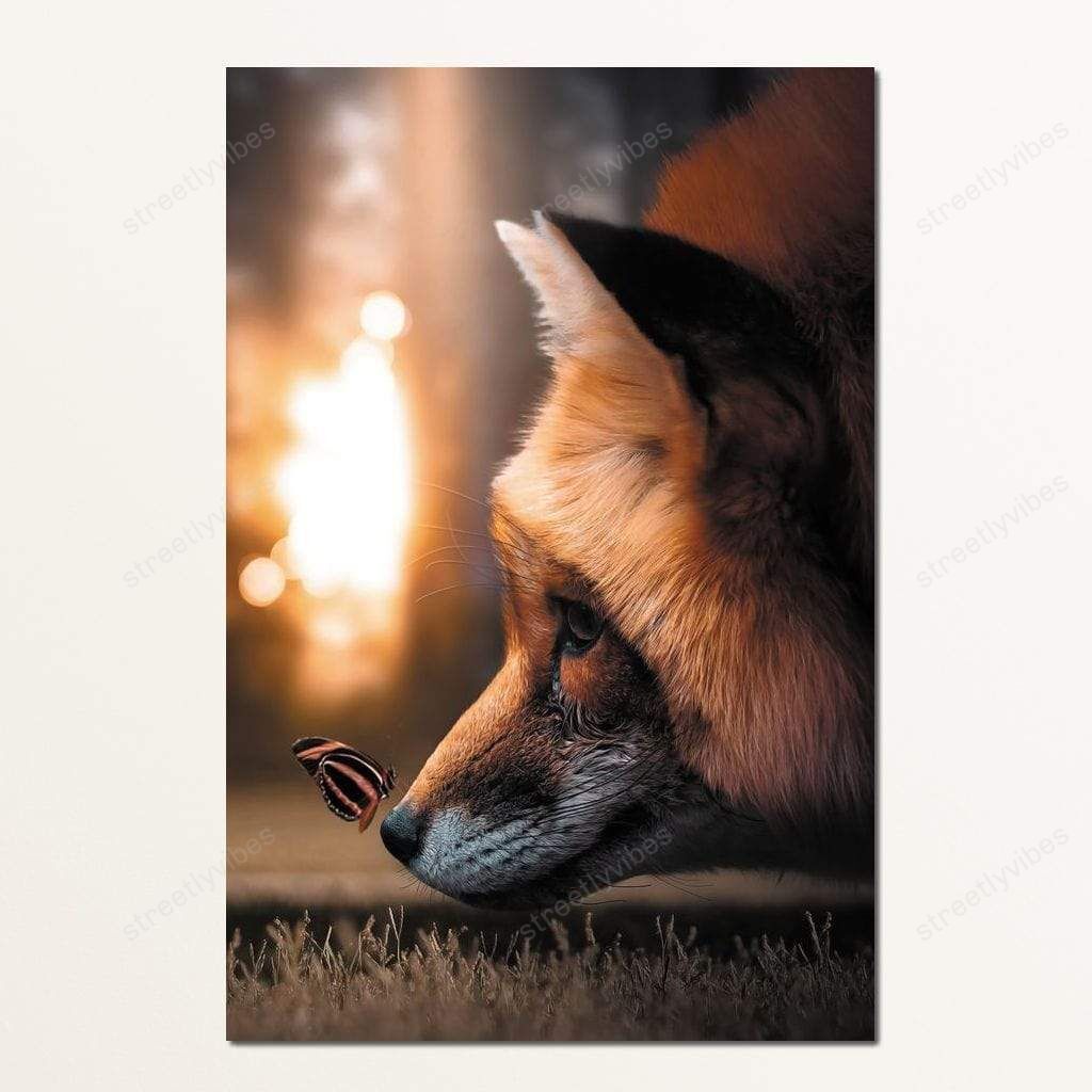 Fox Butterfly – Zenzdesign Canvas