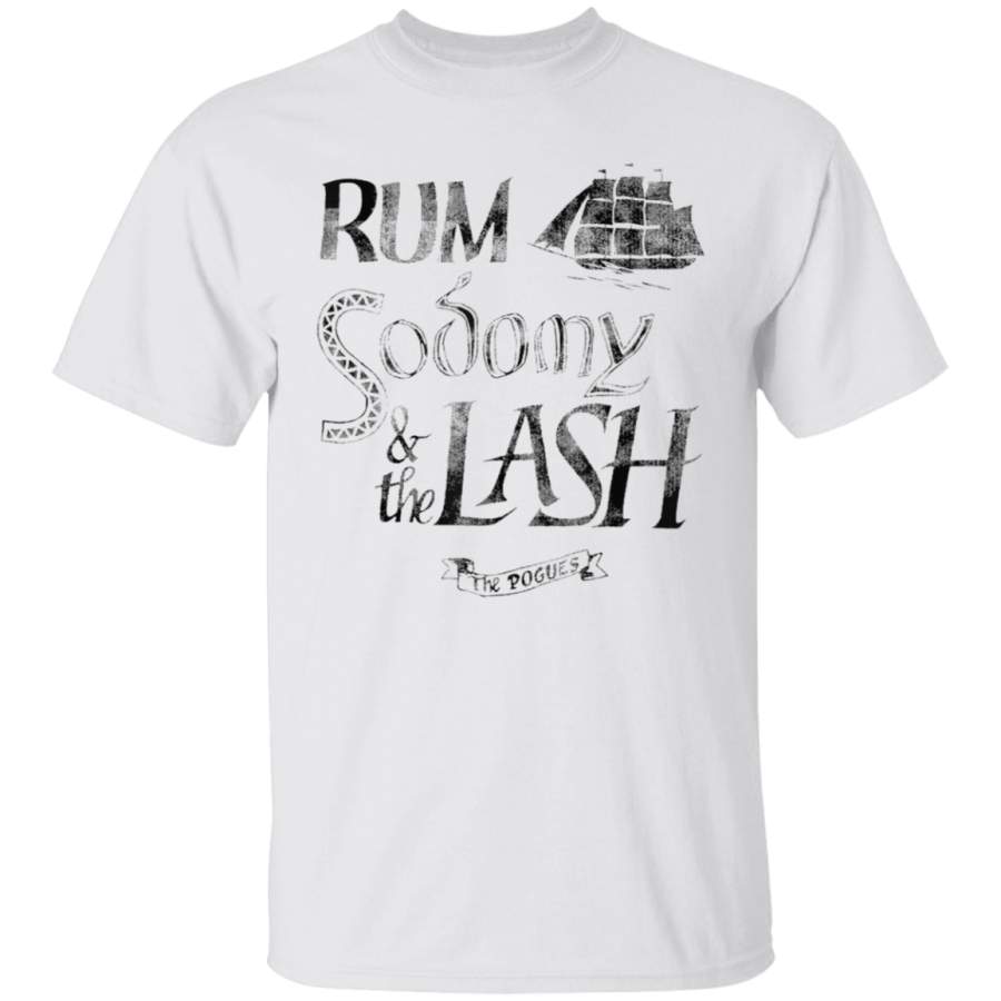 The Pogues Official Rum Sodomy  the Lash TShirt