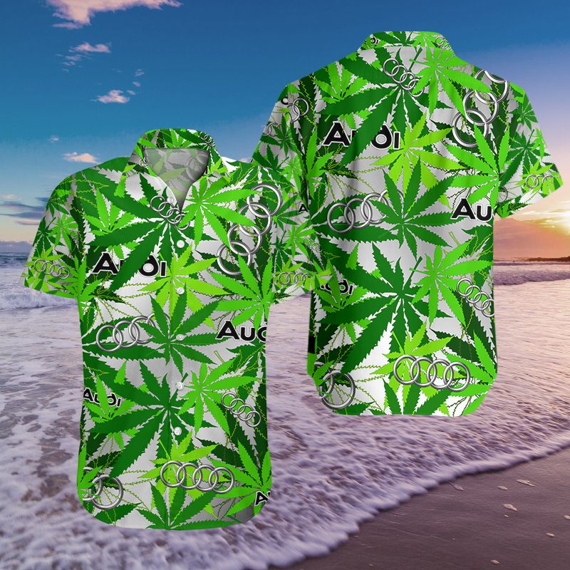 3D All Over Printed Audi An-Ht Hawaiian Shirts Ver 1 (White)