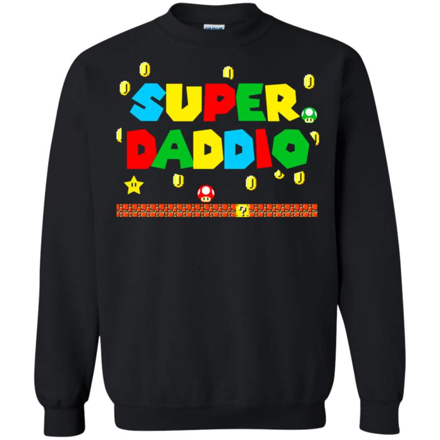 AGR Super Daddio Mashup Nintendo Super Mario Sweatshirt