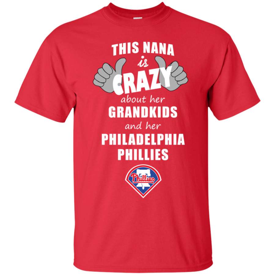 This Nana Is Crazy About Her Grandkids And Her Philadelphia Phillies T Shirts