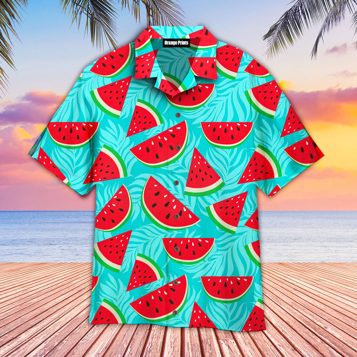 Be As Cool Watermelon Aloha Hawaii Shirts For Men Women Ha27127