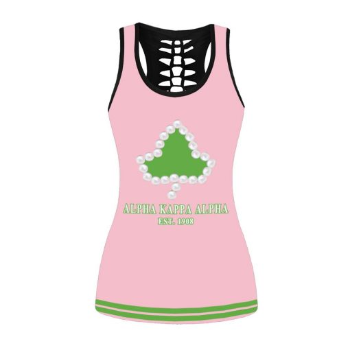 Alpha Kappa Alpha Est 1908 Tank-Top And Legging 3D All Over Print