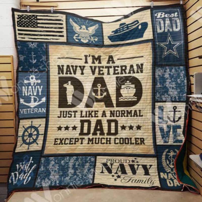 Navy Veteran Dad Blanket MY3003 87O34