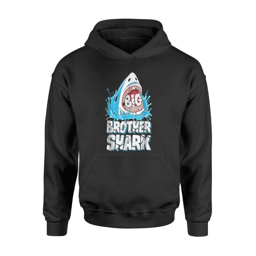 Big Shark Brother Family Matching Men Boys Jawsome Hoodie