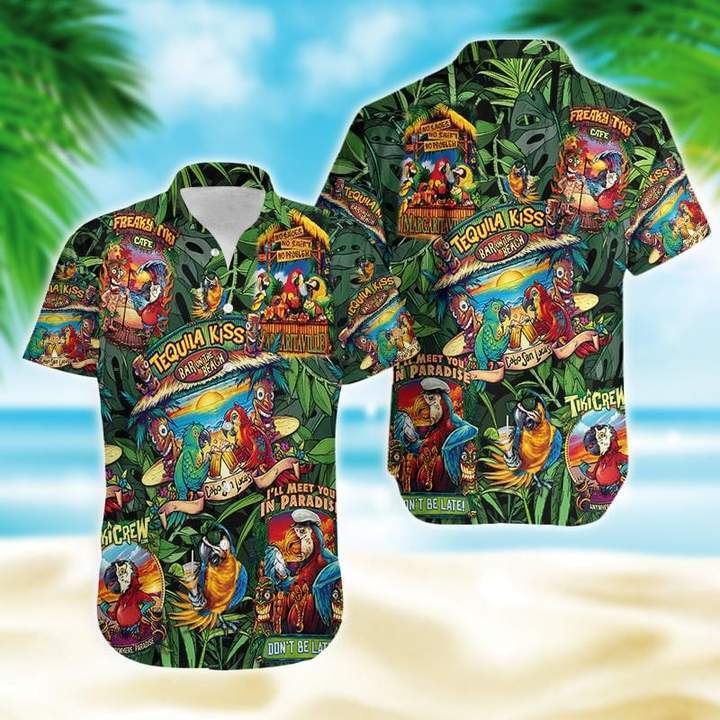 Parrot Hawaii Shirt Unisex Adult Ha86789