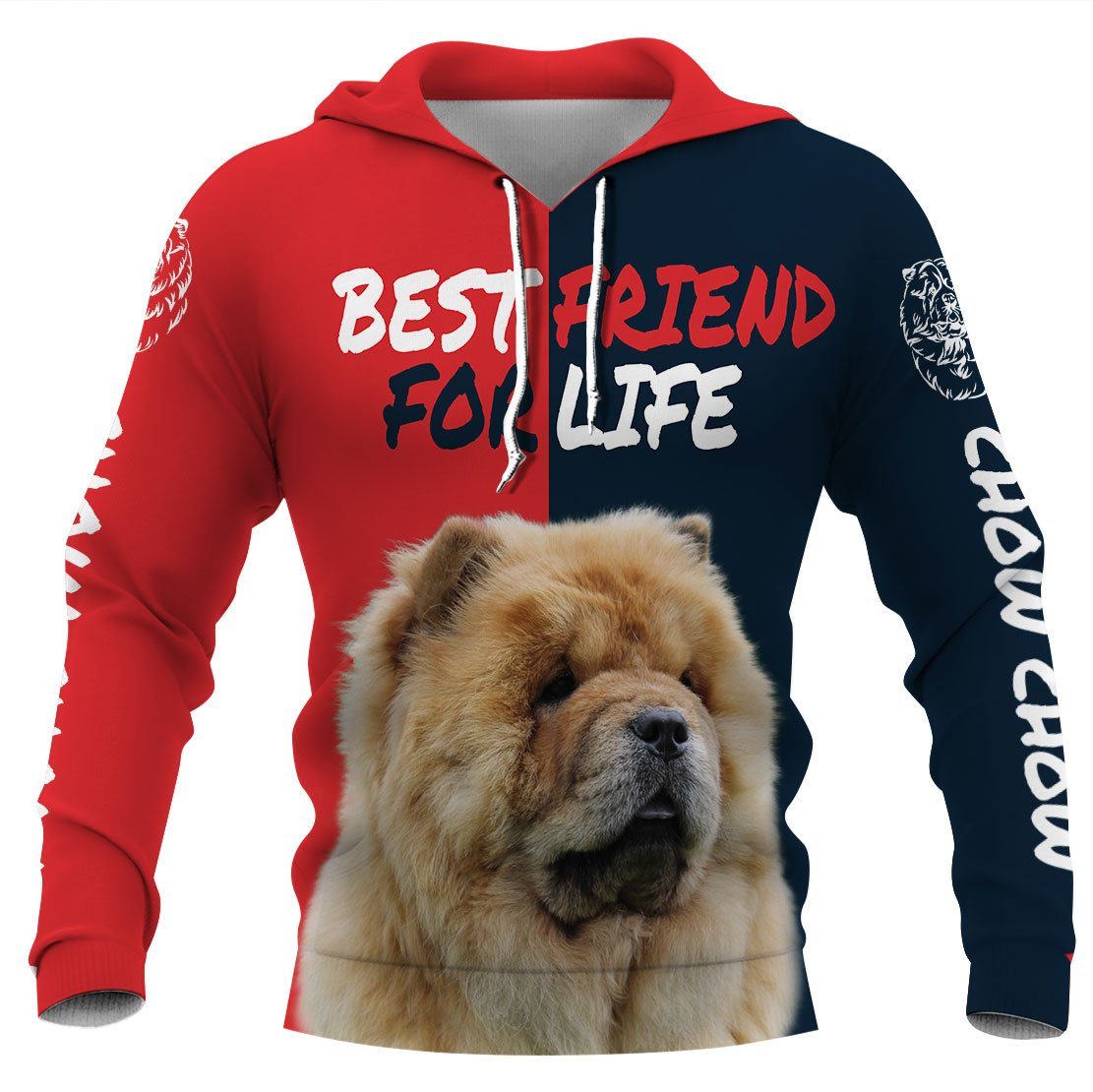 Chow Chow Best Friend 3D Full Printing