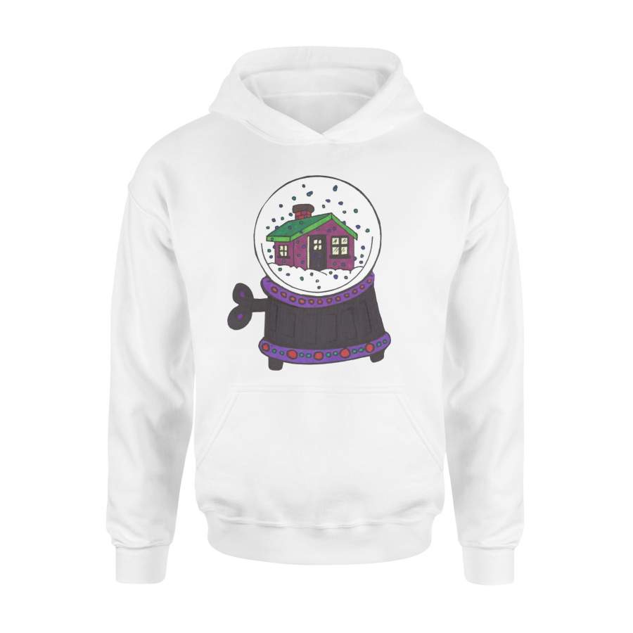 Amandas Snow Globe Holiday Christmas Winter Hoodie