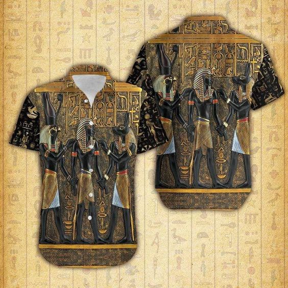 Rameses Anubis Ancient Egypt Aloha Hawaii Shirts For Men Women Ha1649