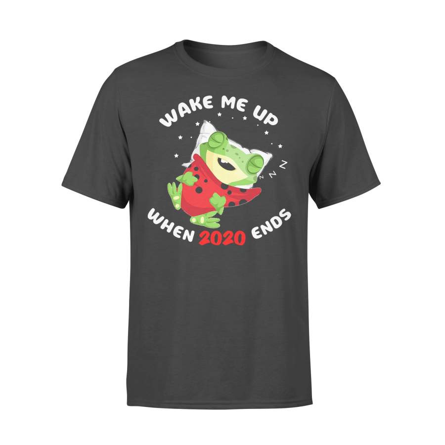 Frog Wake Me Up When 2020 Ends T-shirt