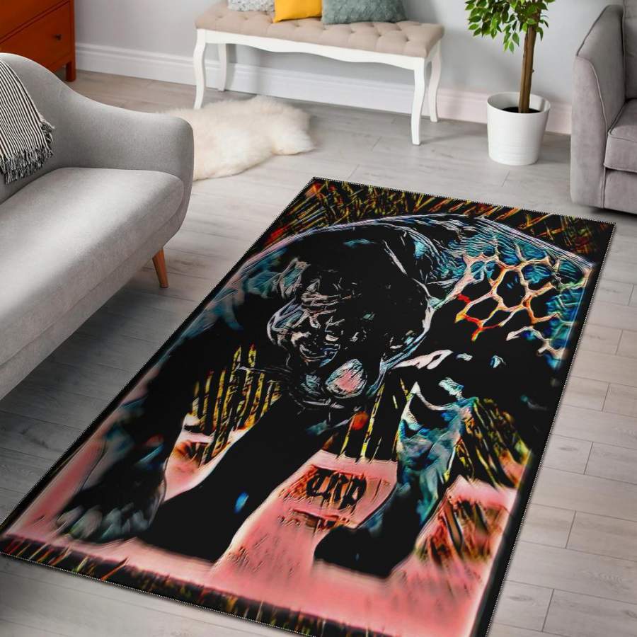 Big Cat Models: Boss Black Panther-Jaguar 01-03 Area Rug