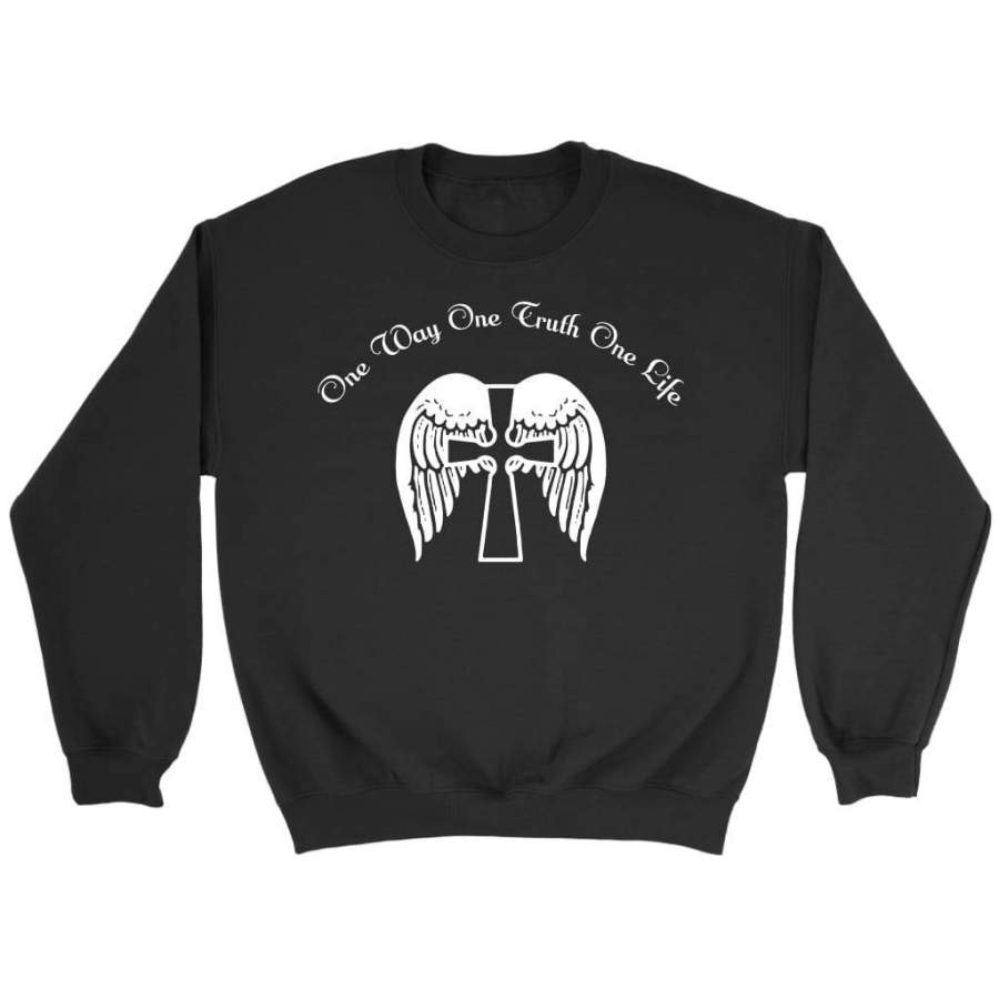 One way one truth one life sweatshirt | christian sweatshirt