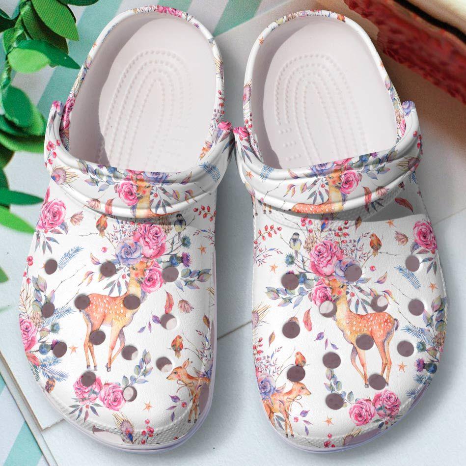 Animal Clog Deer V1 Crocs Crocband Clog