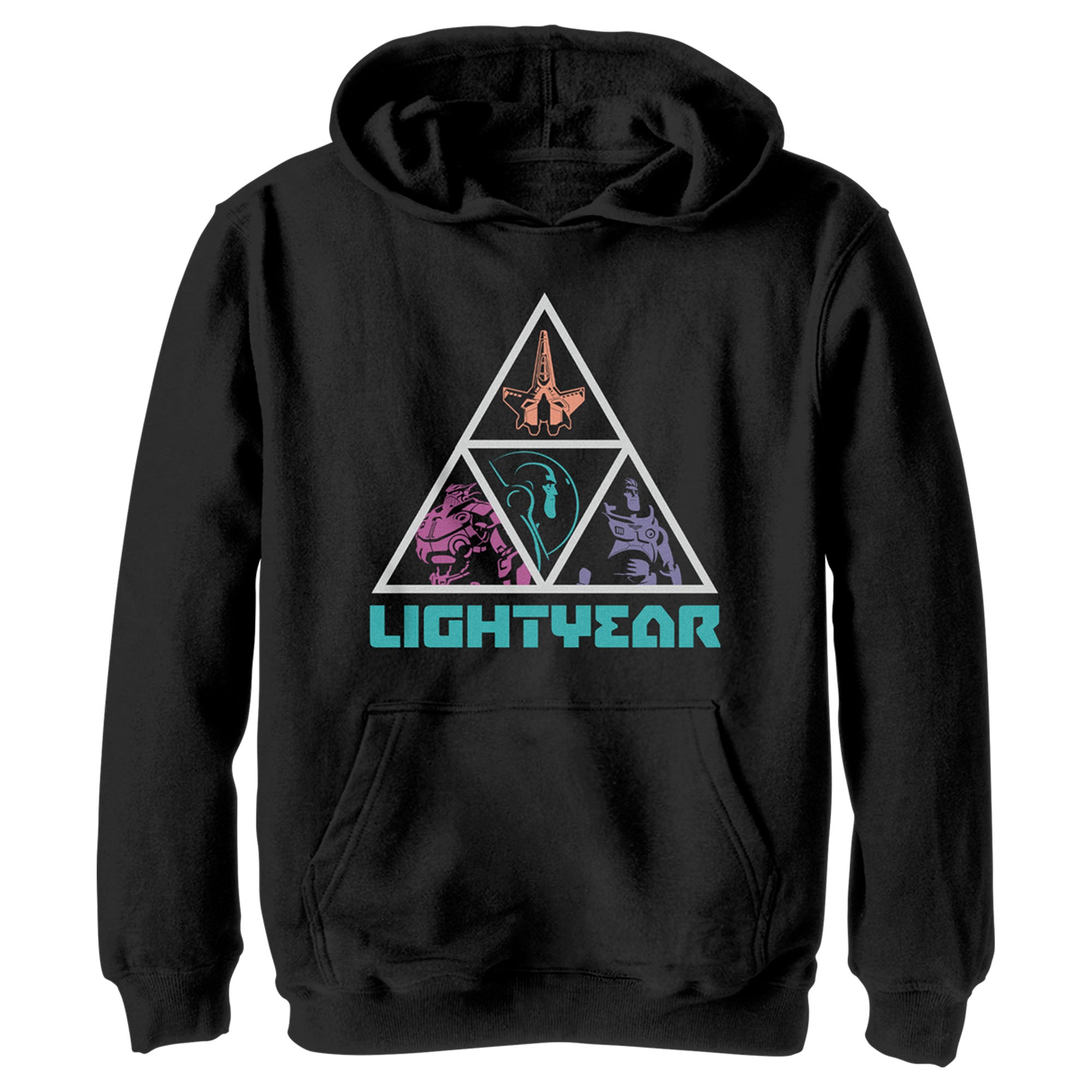 Boy’S Lightyear Triangle Logo Pull Over Hoodie