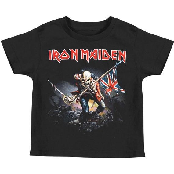 Iron Maiden Trooper Toddler Kids Childrens Shirt