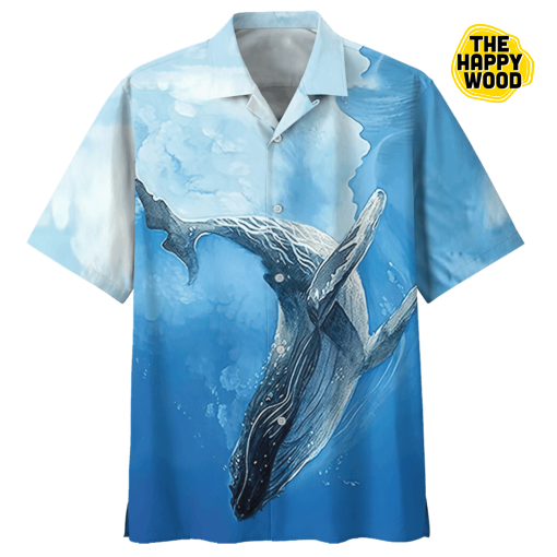 Whale Hawaiian Shirt