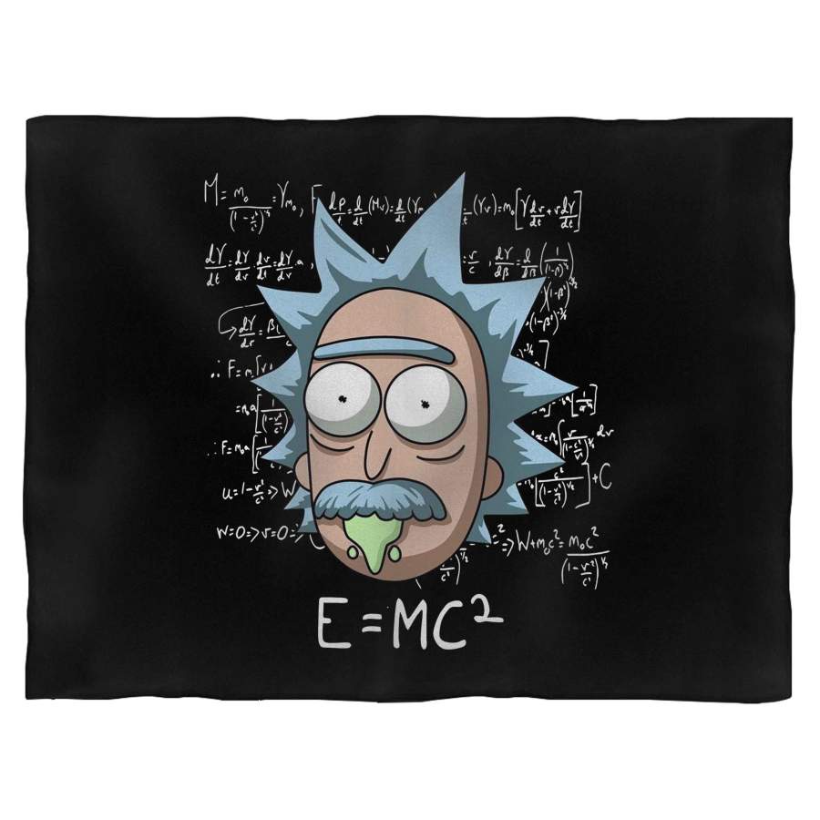 Albert Sanchez Rick And Morty Inspired Blanket