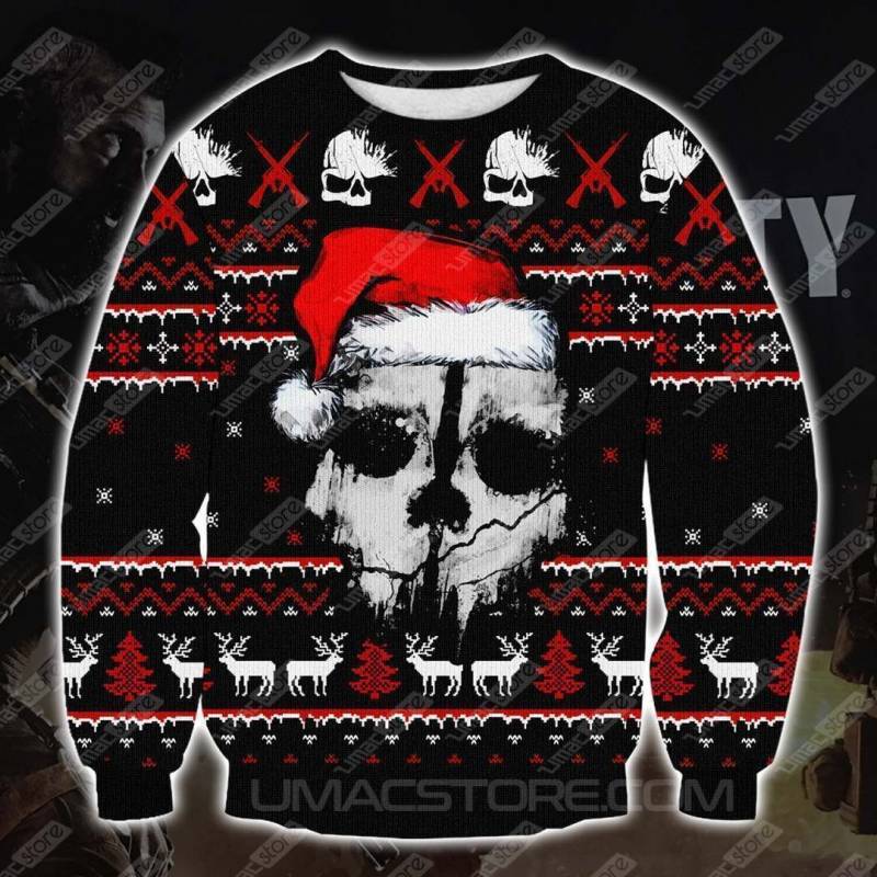 Call Of Duty 3D Print Ugly Christmas Sweatshirt