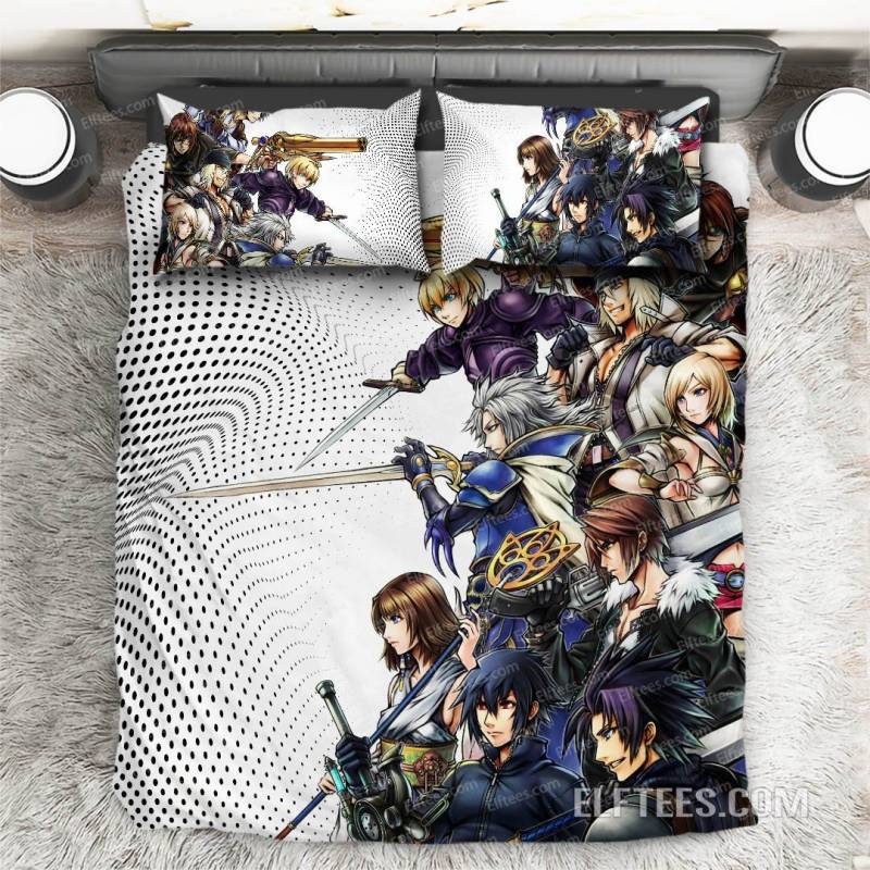 3D Customized Manga Game Bedding Set – ANM03