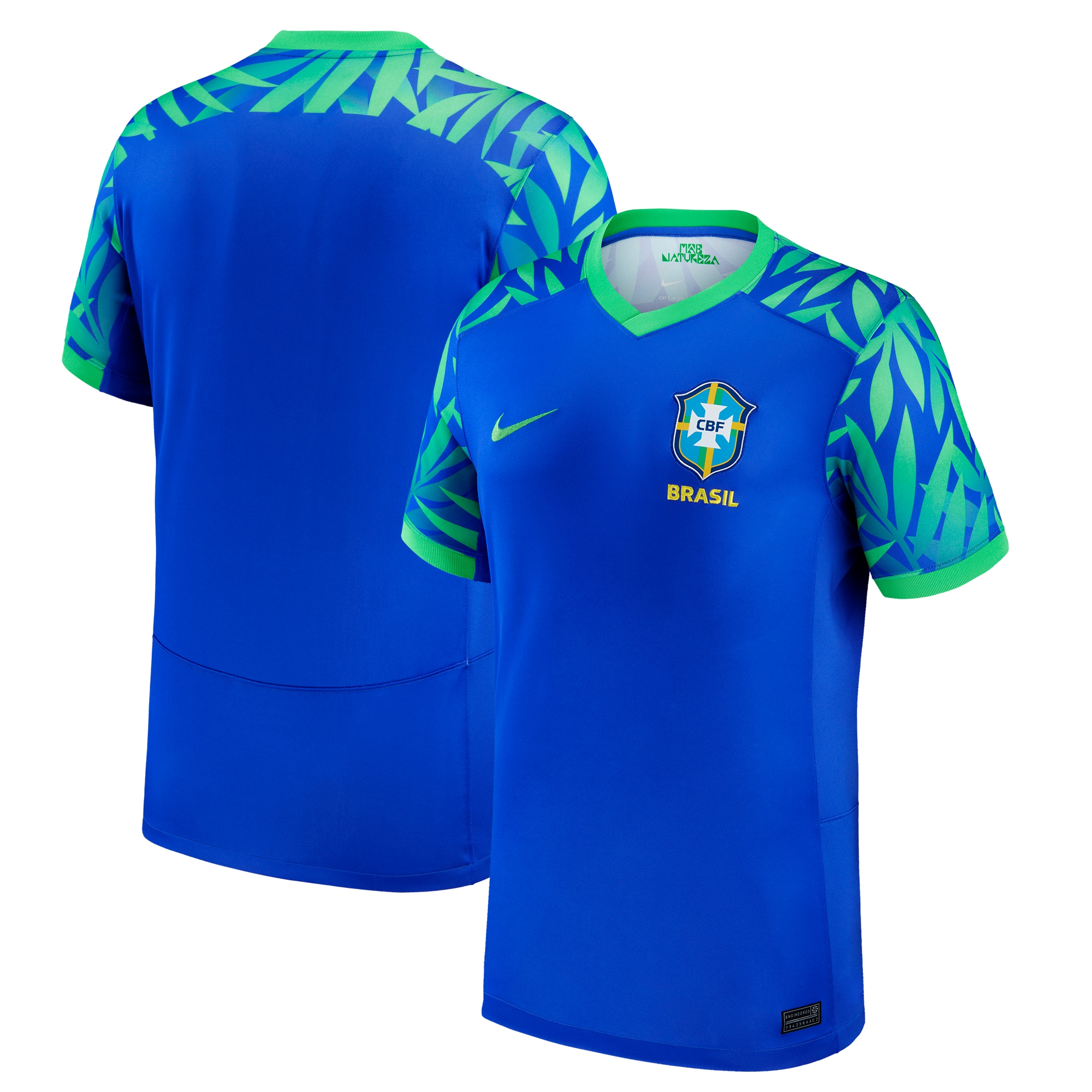 Brazil Women's National Team 2023 Away Stadium Replica Jersey – Blue